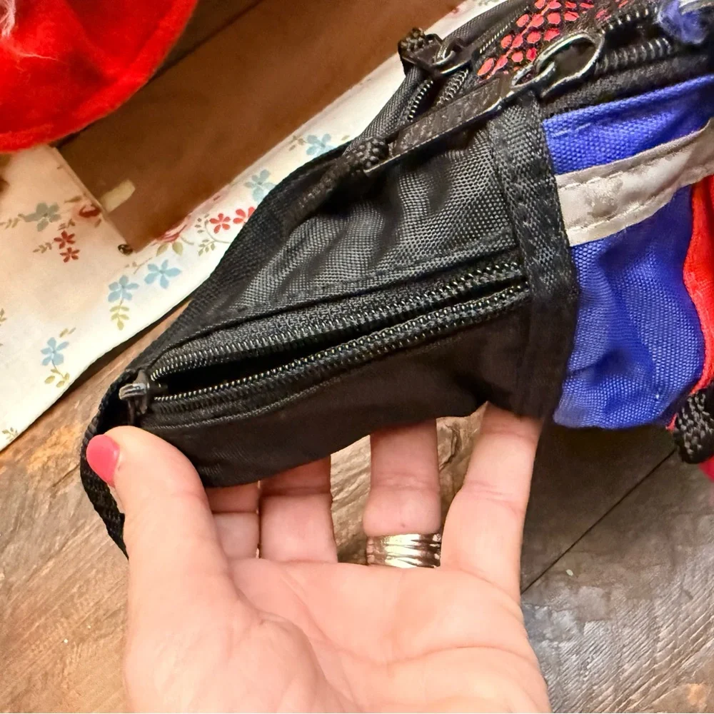 Yaasss Vintage Bugle Boy Sport Neon Y2K 90’s Fanny Pack Reteo 5 Pockets